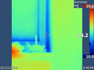 Měření thermo kamerou